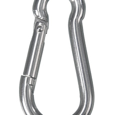 Burkle Snap hook 316L, 50x5 mm, opening 8mm, DIN5299C