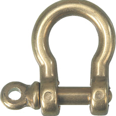 Burkle Brass shackle Ø crosspc. 5, wire 4,5, opening 8 mm