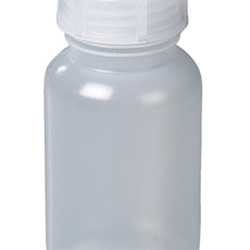 Burkle Wide-necked bottle, LPDE, round, 100 ml, w/ cap
