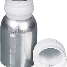 Burkle Aluminium bottle, UN, AL 99.5, 38 ml w/ cap