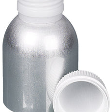 Burkle Aluminium bottle, UN, AL 99.5, 120 ml w/ cap