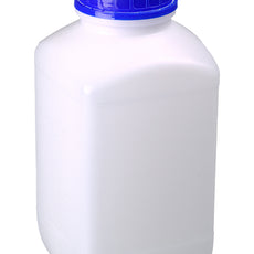Burkle Wide-necked reagent bottle, HDPE, 4000 ml, w/ cap