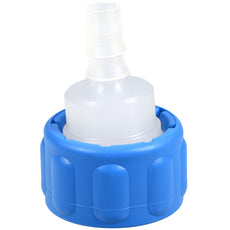 Burkle Hose nozzle Ø 8 mm, straight, StopCock