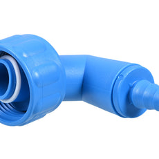 Burkle Discharge angle w/ hose nozzle, Ø 6-8 mm, StopCock
