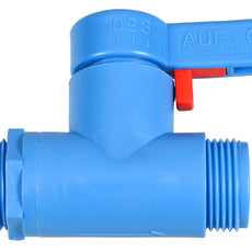 Burkle StopCock straight-through, 3/4" outer - 3/4" outer