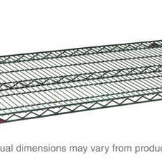 Metro Super Erecta 1424NK3 Industrial Wire Shelf, Metroseal Green Epoxy, 14" x 24"