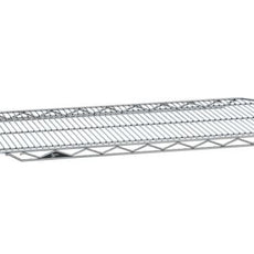 Metro 1436QC qwikSLOT Wire Display Shelf, Chrome,14" x 36"