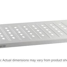 Metro 1830LG Super Erecta Solid Shelf, Louvered/Embossed Galvanized Steel, 18" x 30"