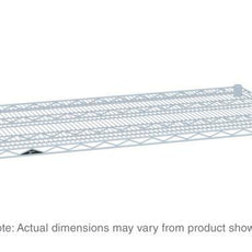 Metro Super Erecta 1854NW Industrial Wire Shelf, White, 18" x 54"