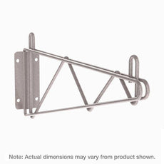 Metro 1WD14K4 Super Erecta Direct Wall Mount Single Shelf Bracket for 14" Wide Shelves, Metroseal Gray Epoxy