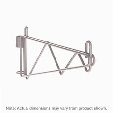 Metro 1WS24K4 Super Erecta Post-Type Wall Mount Single Shelf Support for 24" Wide Shelves, Metroseal Gray Epoxy