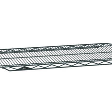 Metro 2136Q-DSG qwikSLOT Wire Display Shelf, Smoked Glass,21" x 36"
