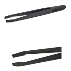 Tweezer ESD Flat Narrow BLACK