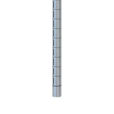 Metro 33UPQ qwikSLOT Mobile-Ready Wire Shelving Post, Brite, 33"H