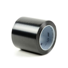 3M 471 Vinyl Tape Black 4 in x 36 yd Roll - 471 BLACK 4IN X 36YDS