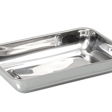 Burkle Bowl stainless steel, shallow form, 300x200x50 mm