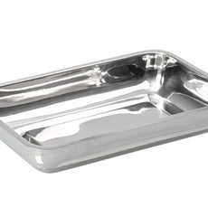 Burkle Bowl stainless steel, shallow form, 300x250x50 mm