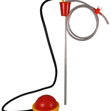 Burkle OTAL foot pump hose & stopcock, PP/PVC, tube Ø12mm