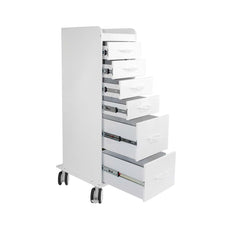 TrippNT TL 6D Cart with White Drawers