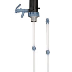 Burkle PumpMaster petrochem. liquids, PP/Nitrile r., blue