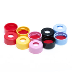 11mm Blue Snap Cap Slit PTFE/Silicone Lined