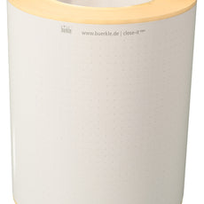 Burkle close-it tape, WxL 150 mm x 50 m, white, unprinted