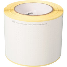 Burkle close-it tape food & pharma, WxL 95mm x 50m, white