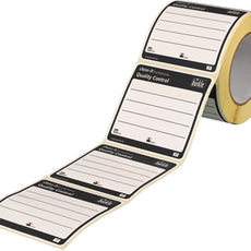 Burkle close-it food & pharma control seal, 95x95mm,black