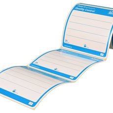 Burkle close-it food & pharma maxi seal, 150x150 mm, blue