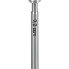 Burkle Head, volume 0,2 ml, MicroSampler tube-Ø 12 mm