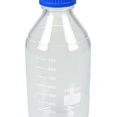 Burkle Glas sampling bottle, GL45, 1000 ml, m.V.