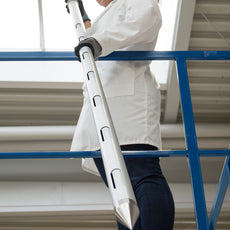 Burkle Jumbo sampler, closed chambers, Alu/PTFE, 150 cm