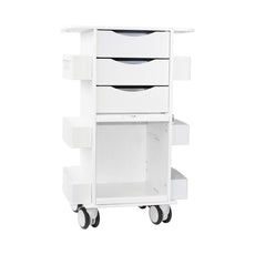 TrippNT Core DX Cart with White Drawers and Sliding Door