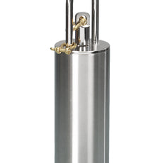 Burkle Immersion cylinder, brass, 500 ml, hxØ 300x75 mm