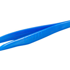 Burkle Single-use tweezers, pointed, PS, blue, sterile