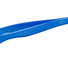 Burkle Single-use tweezers, broad tip, PS, blue, sterile