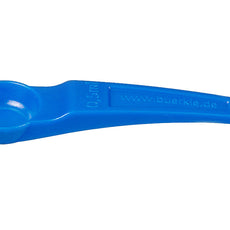 Burkle Measuring spoons 0.5 ml, PS, blue, sterile