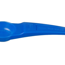 Burkle Measuring spoons 1.0 ml, PS, blue, sterile