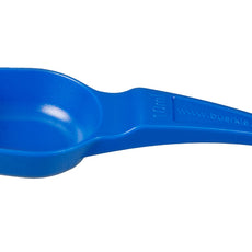 Burkle Measuring spoons 10 ml, PS, blue, sterile