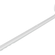 Burkle Sampling spoon curved, l.h., 10ml, PS, white