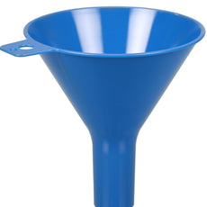 Burkle Blue disposable powder funnel PS, Ø100mm, sterile
