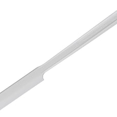 Burkle Palette knife spatula,LxW192x20mm,PS,white,sterile