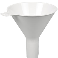 Burkle Single-use powder funnel Bio-PE, Ø 100 mm, white