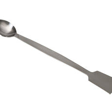 Burkle Spoon spatula stainless steel, AISI304, 300mm,11ml