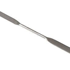 Burkle Double spatula square/rounded, AISI 304, 150 mm