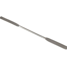 Burkle Double spatula square/rounded, AISI 304, 210 mm