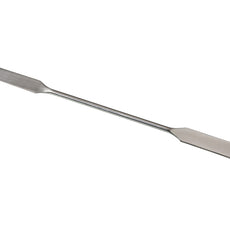 Burkle Double spatula square/rounded, AISI 304, 300 mm