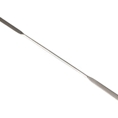 Burkle Micro double spatula square/rounded, 304, 150x4 mm
