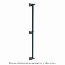 Metro 54PDFK3 Super Erecta Wall Mount Post, Metroseal Green Epoxy, 54" H