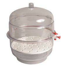 Desiccators, Vacuum, Clear Base, 8" - 55215